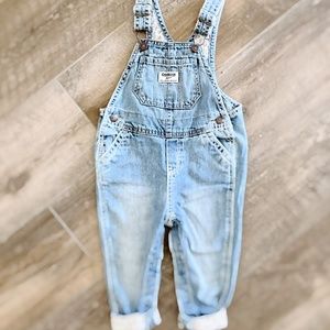 🎉 5/$20 OshKosh Floral Trim Overalls For 18 months